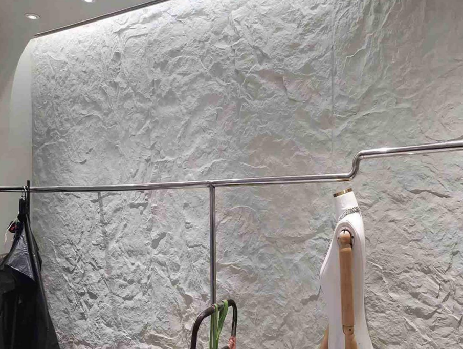PU Split Mountain Rock Faux Stone Decorative Wall Panel