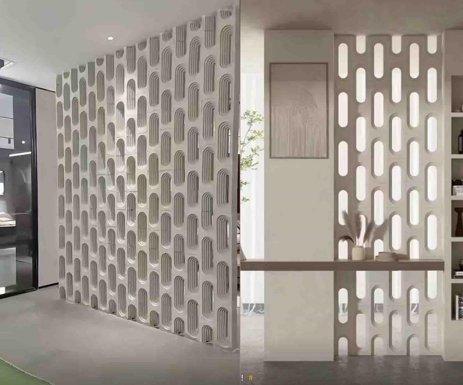 PU Arc de Triomphe Pattern Decorative Wall Panels