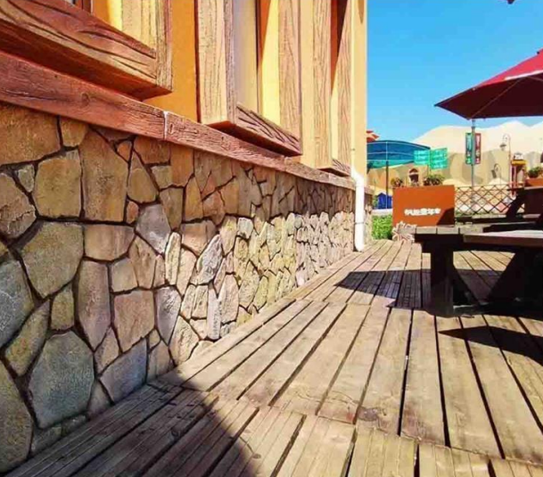 PU Crushed Stone Decorative Wall Panel