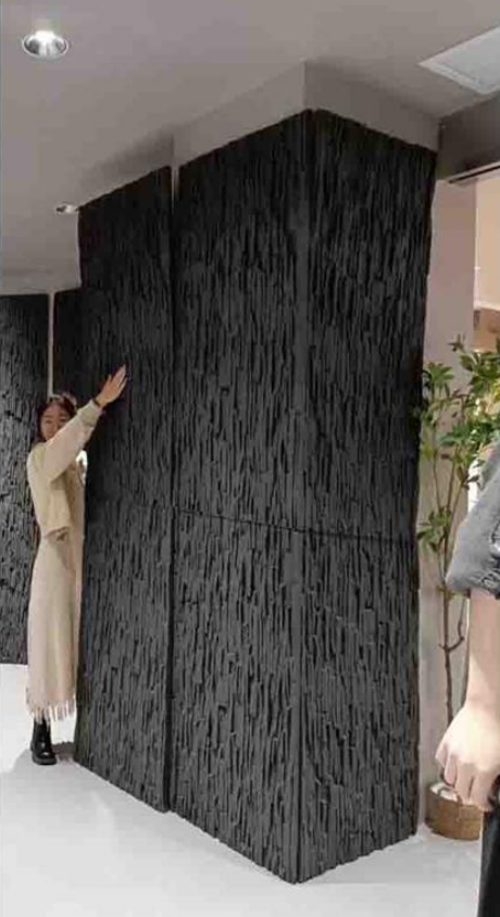PU Flowing Stone Wall Panel
