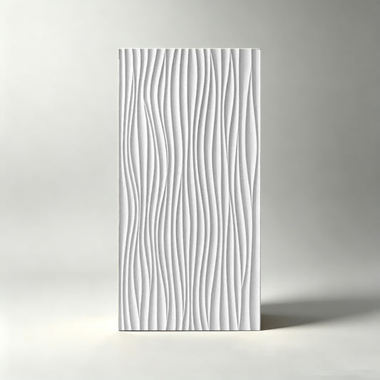 PU 3D Wave Decorative Wall Panel
