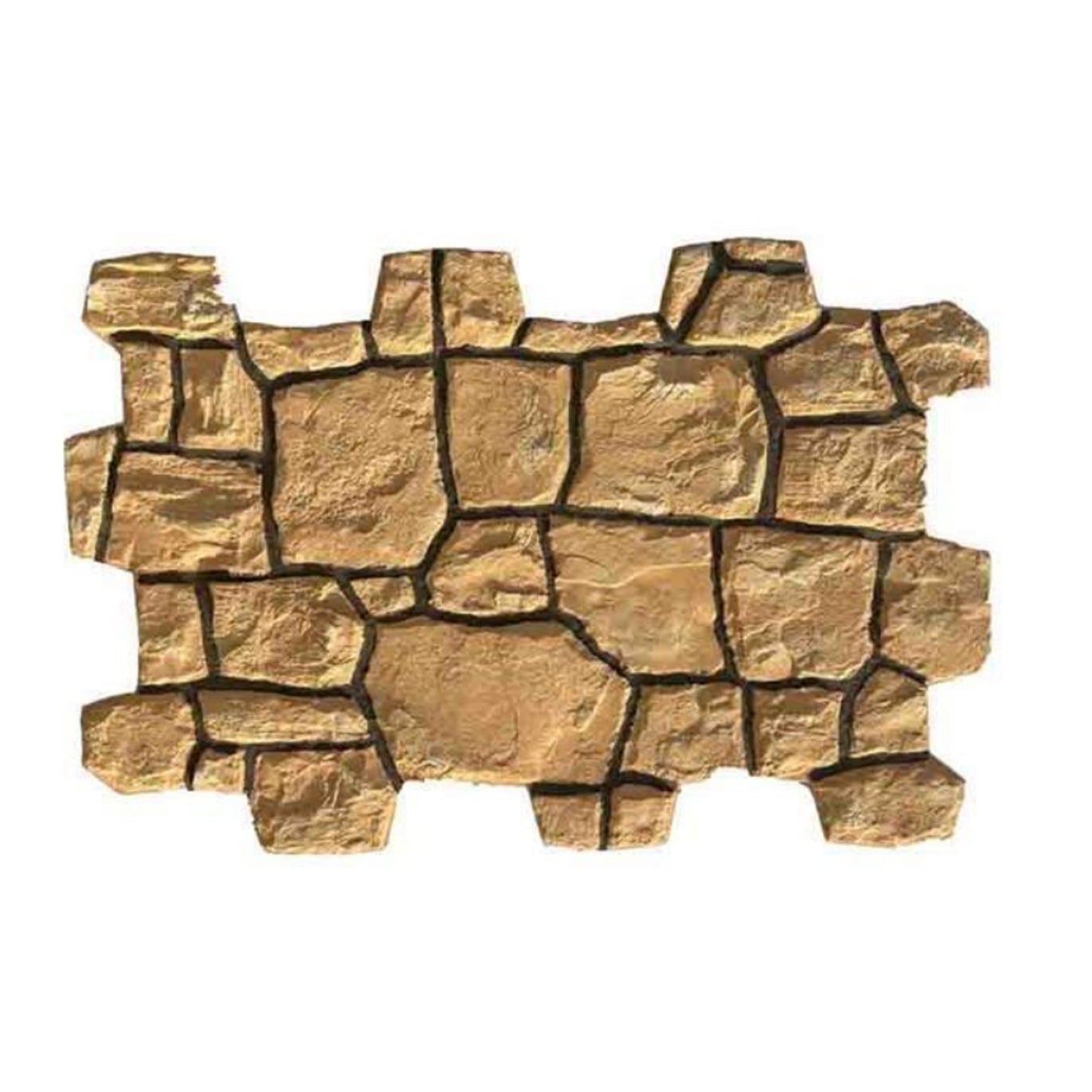 PU Turtle Crack Stone Decorative Wall Panel