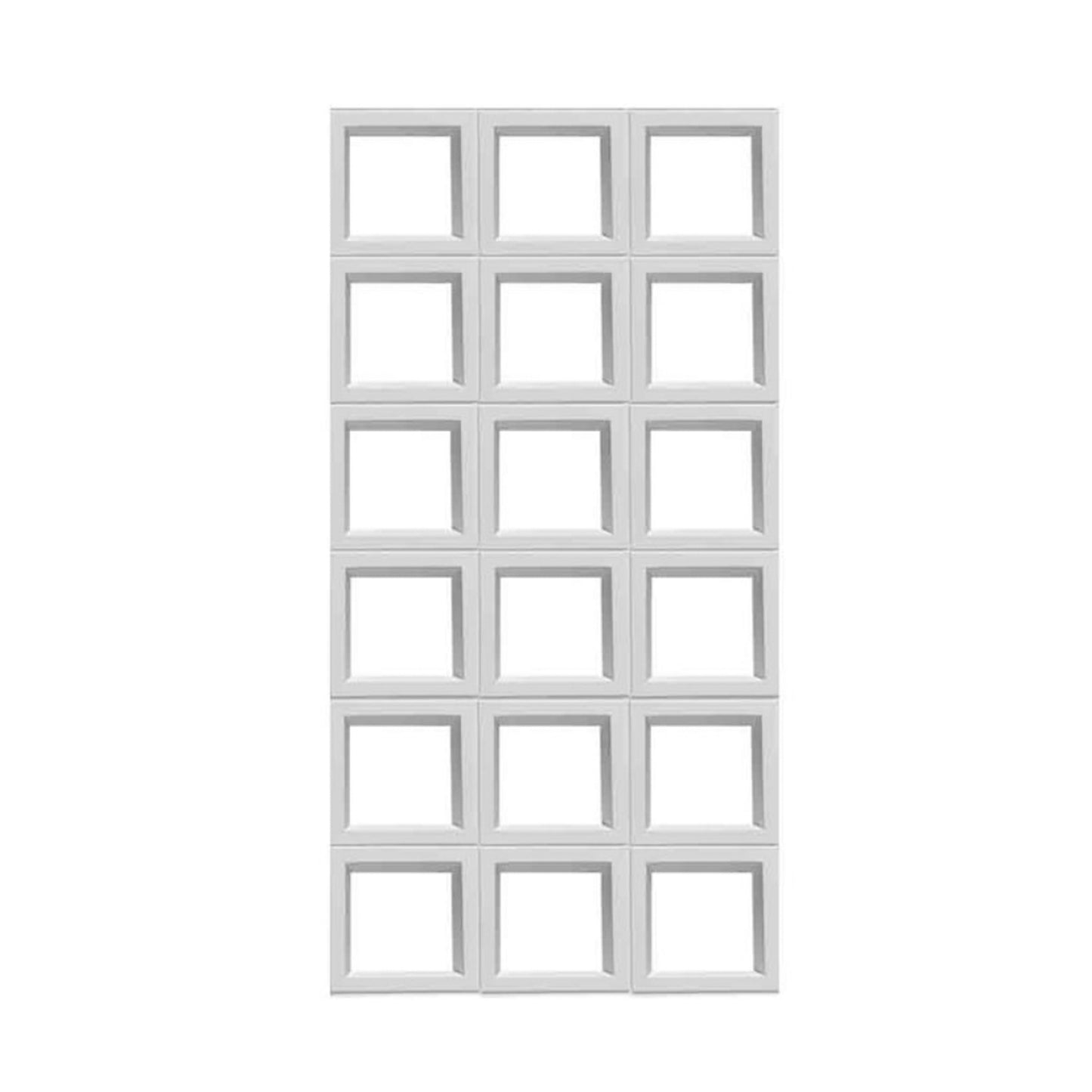 PU Square Lattice Decorative Wall Panels