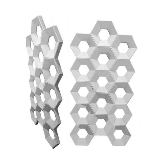 PU Honeycomb Pattern Decorative Wall Panels