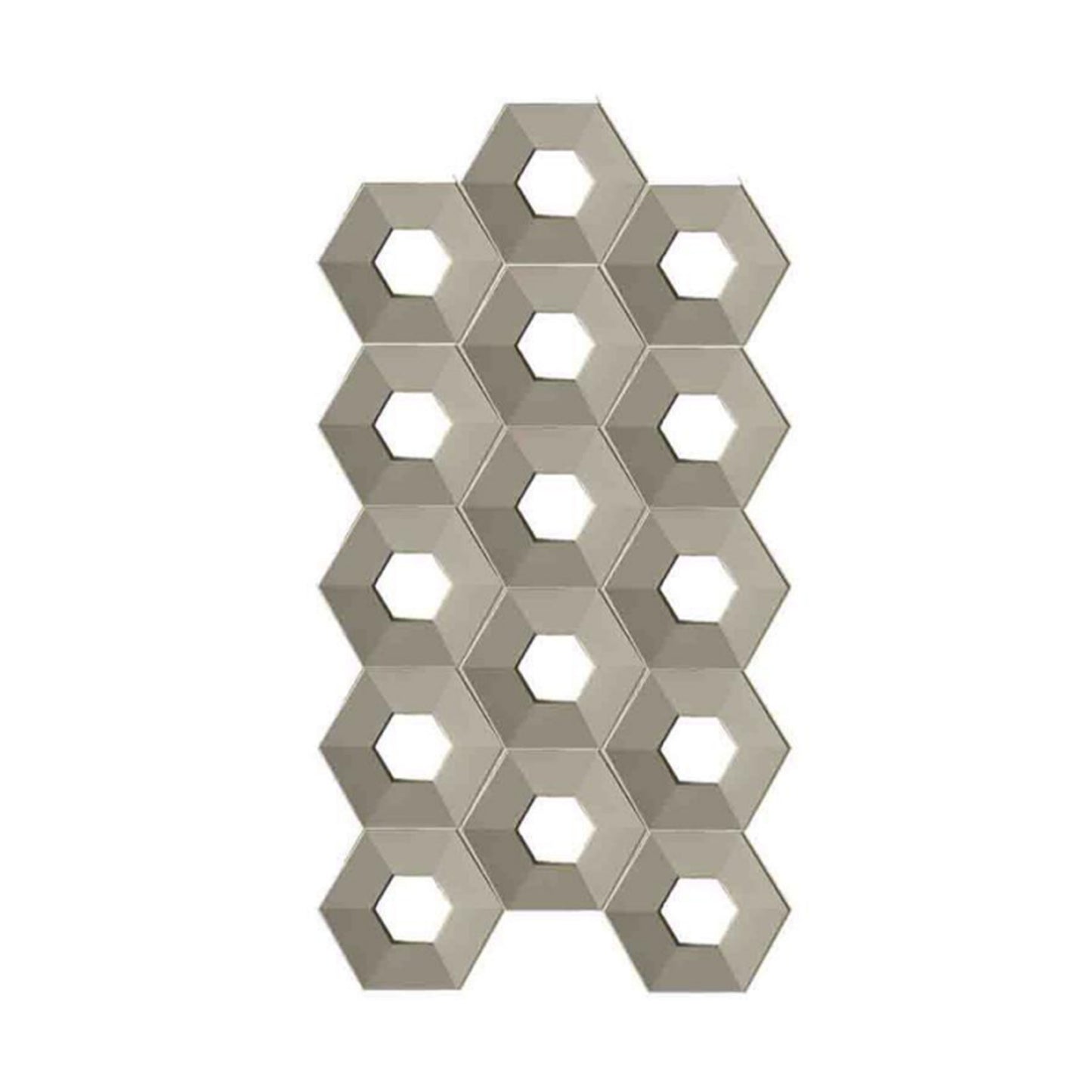 PU Honeycomb Pattern Decorative Wall Panels