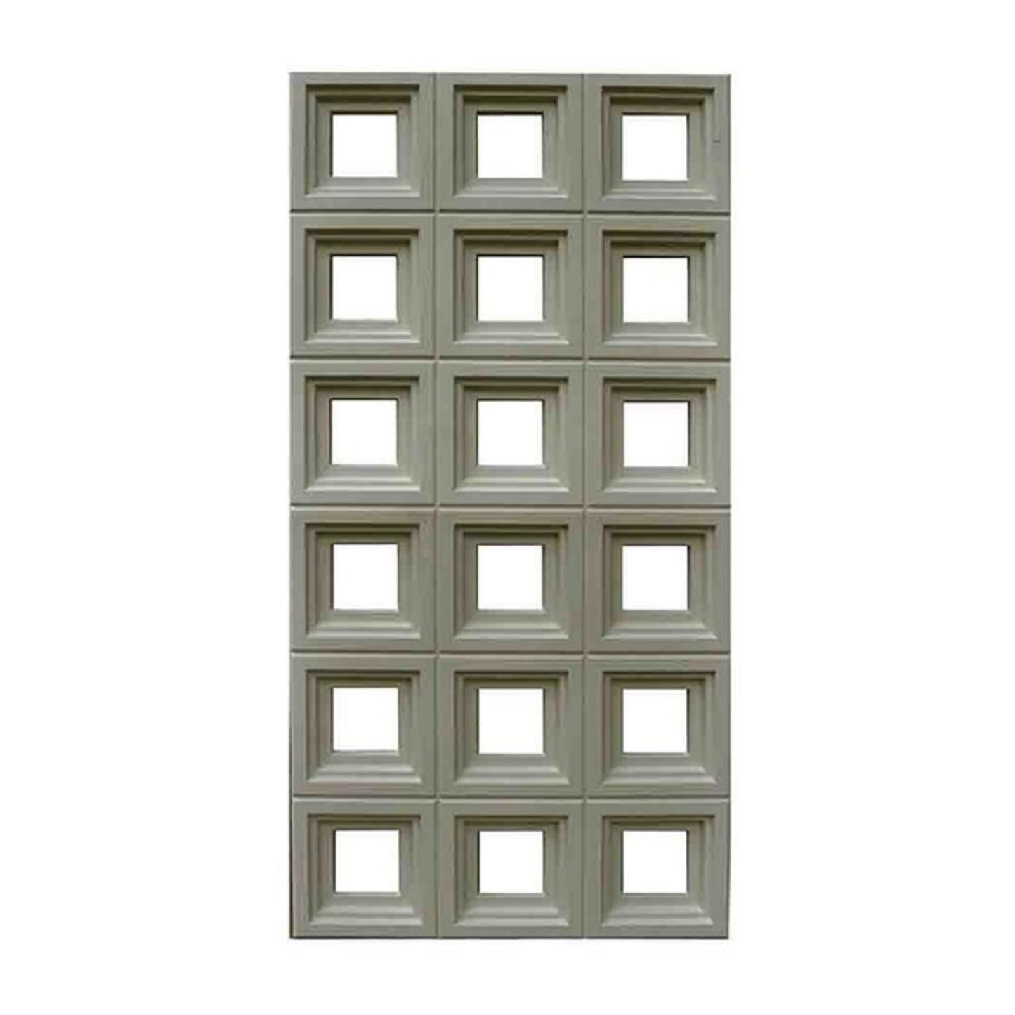 PU Square Grid Decorative Wall Panels