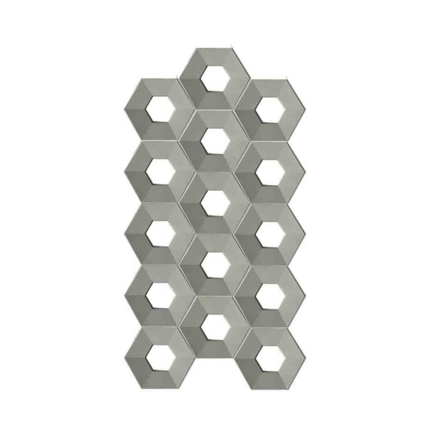 PU Honeycomb Pattern Decorative Wall Panels