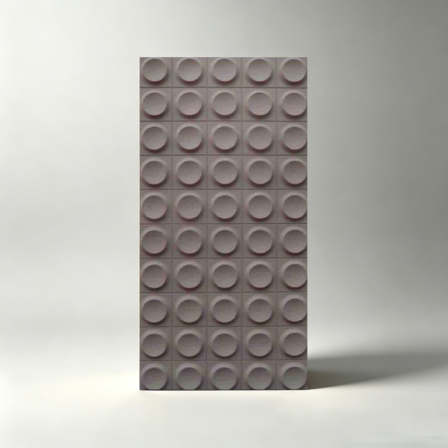 PU 3D Round Hole Decorative Wall Panel