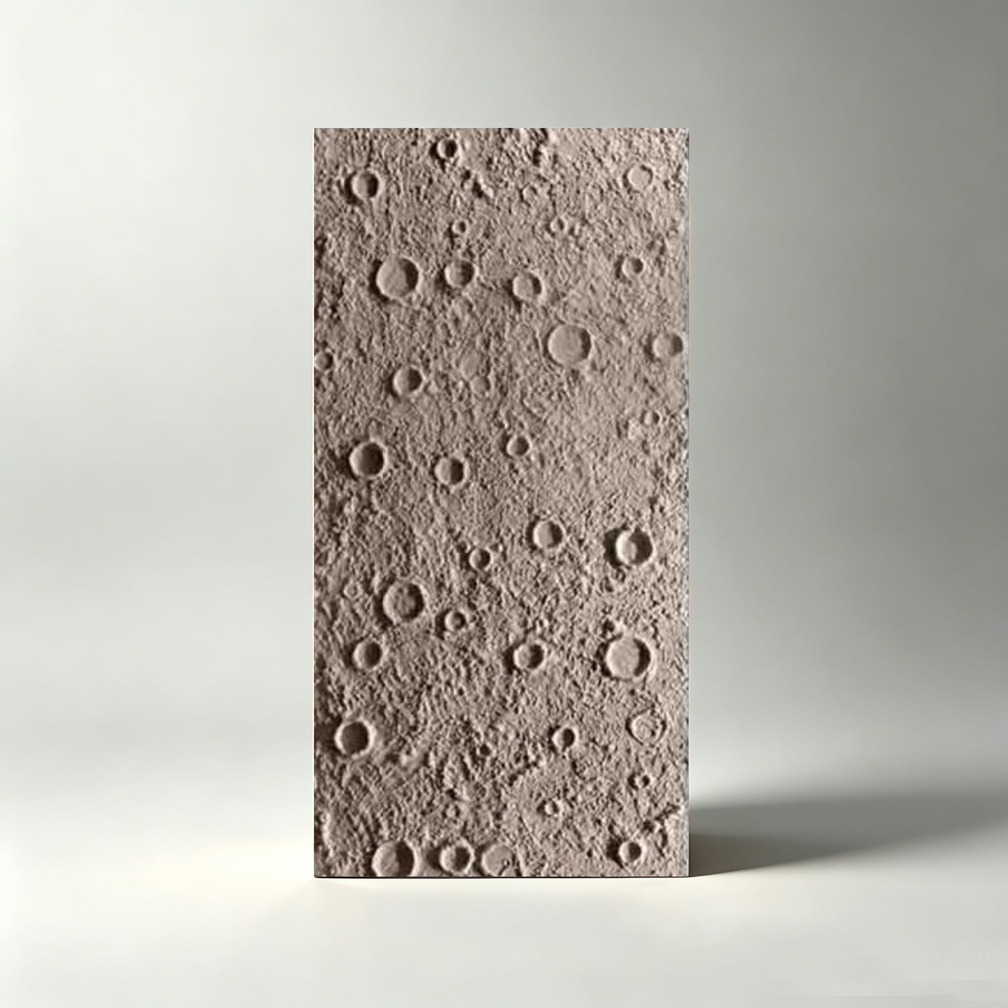 PU Lunar Stone Wall Panel, Lightweight Faux Moon Surface Wall Cladding