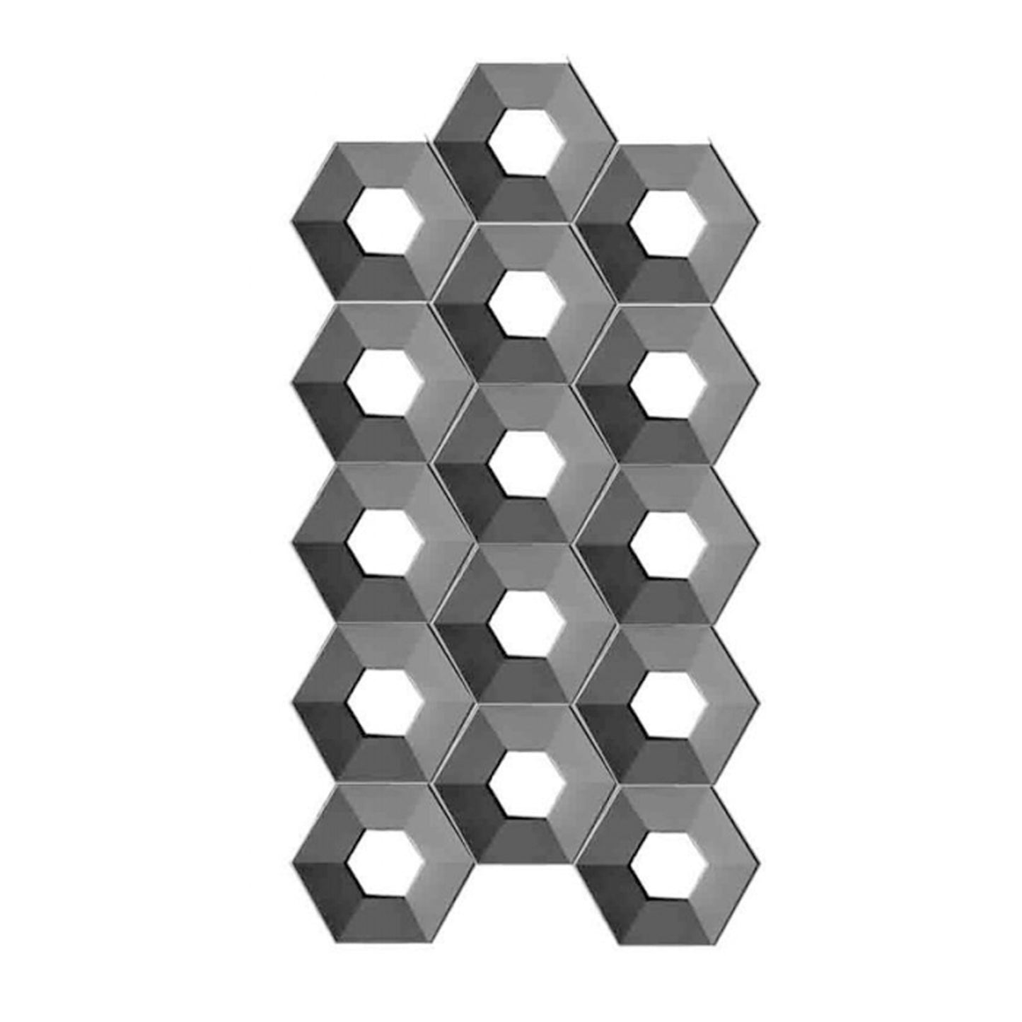 PU Honeycomb Pattern Decorative Wall Panels