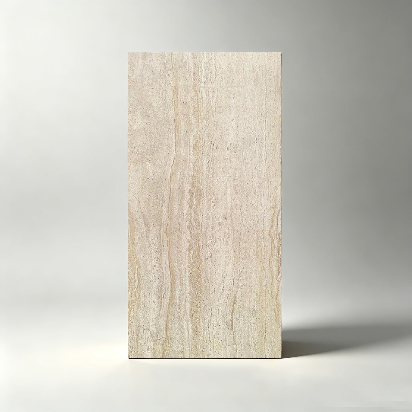 3D Printed Flexible Travertine Panels