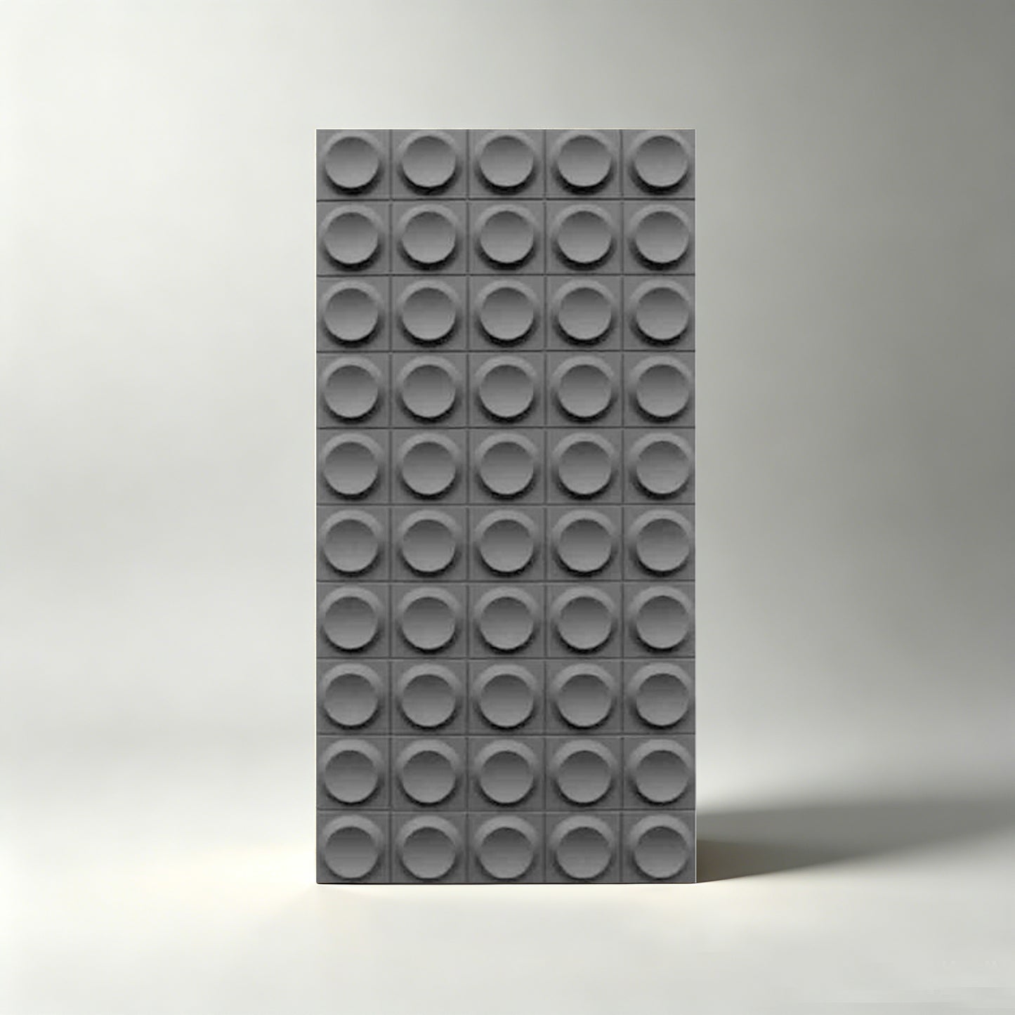 PU 3D Round Hole Decorative Wall Panel