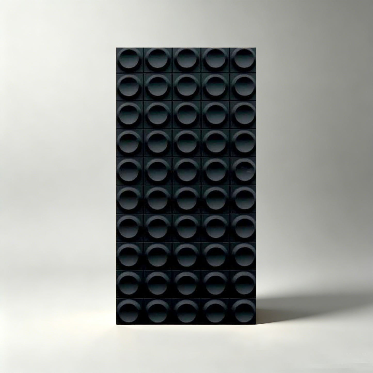 PU 3D Round Hole Decorative Wall Panel