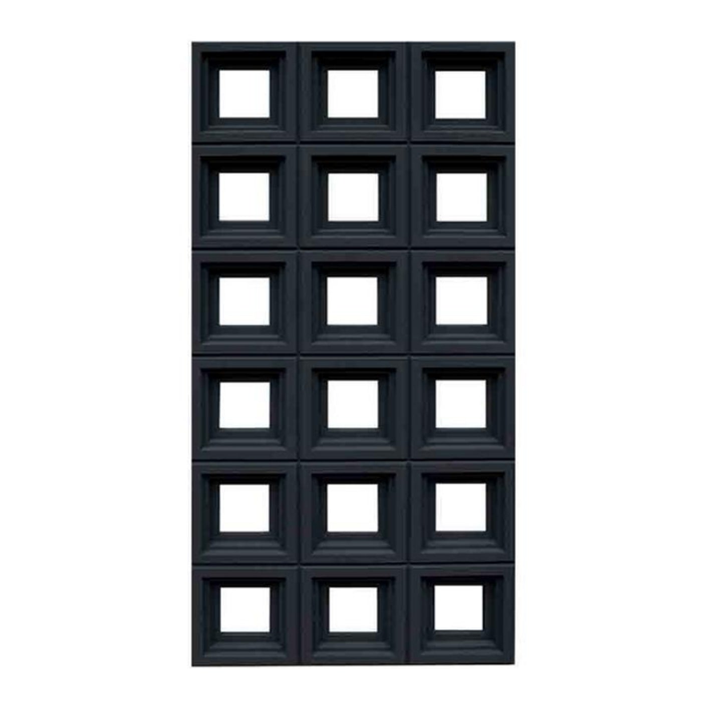 PU Square Grid Decorative Wall Panels