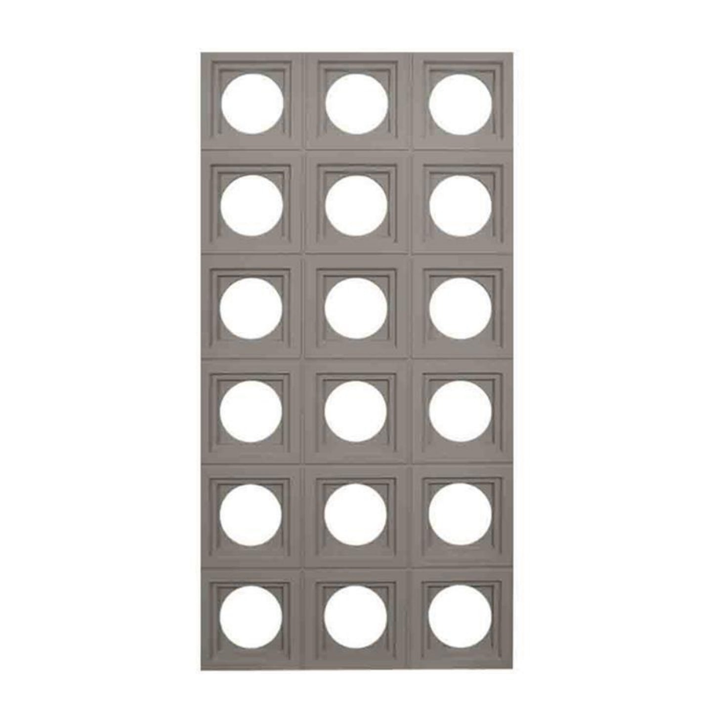 PU Round & Square Combined Pattern Decorative Wall Panels