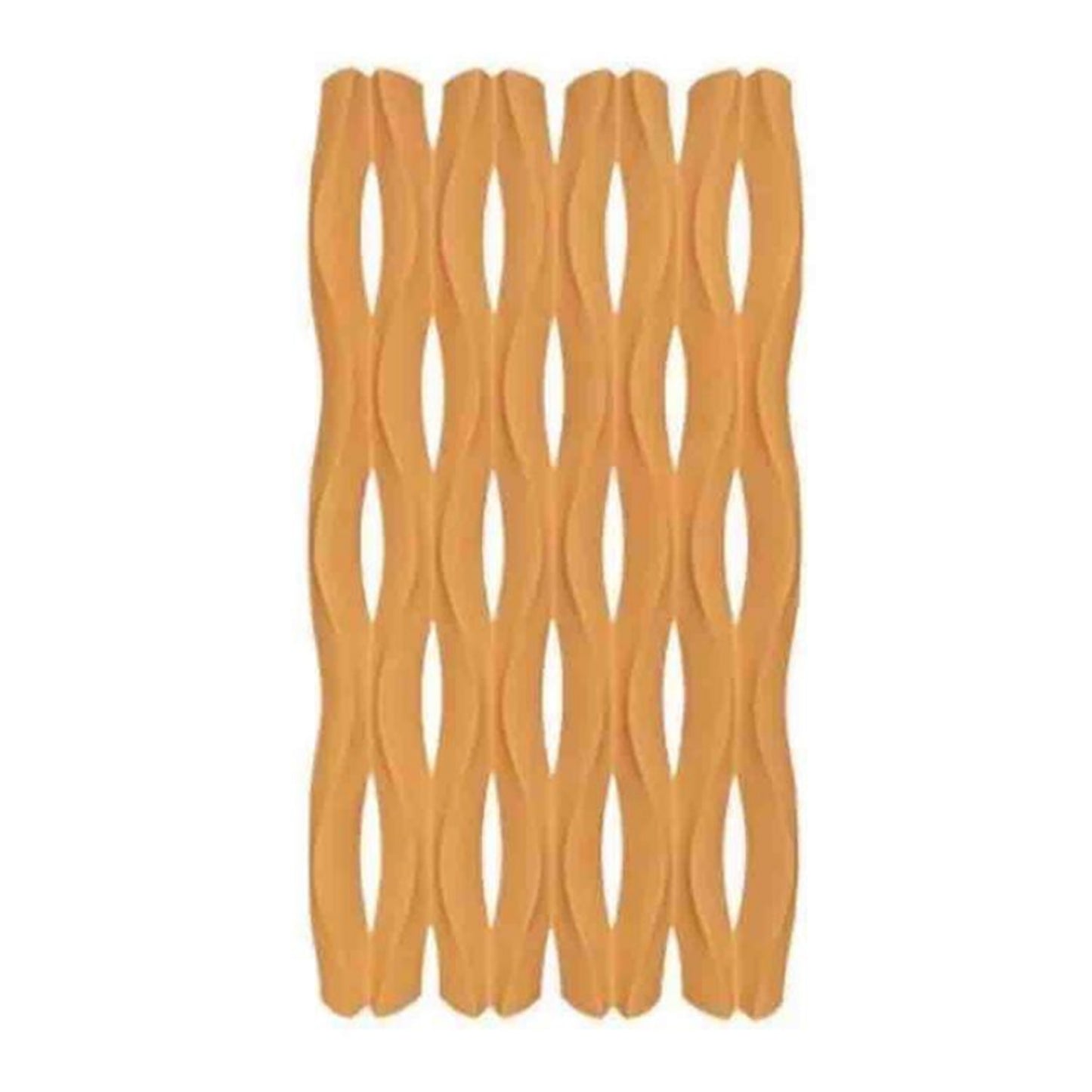 PU 3D Wave Pattern Decorative Wall Panels