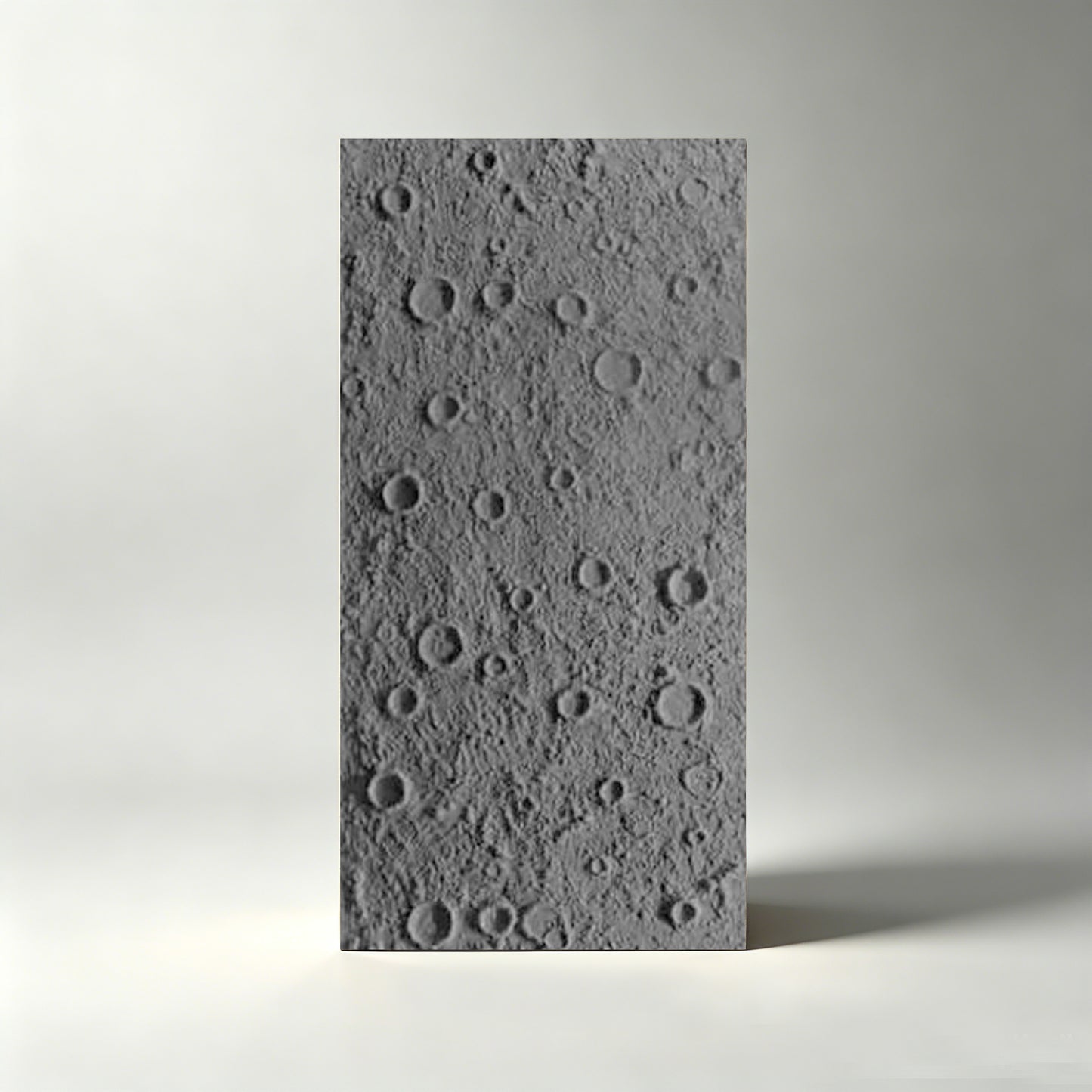 PU Lunar Stone Wall Panel, Lightweight Faux Moon Surface Wall Cladding