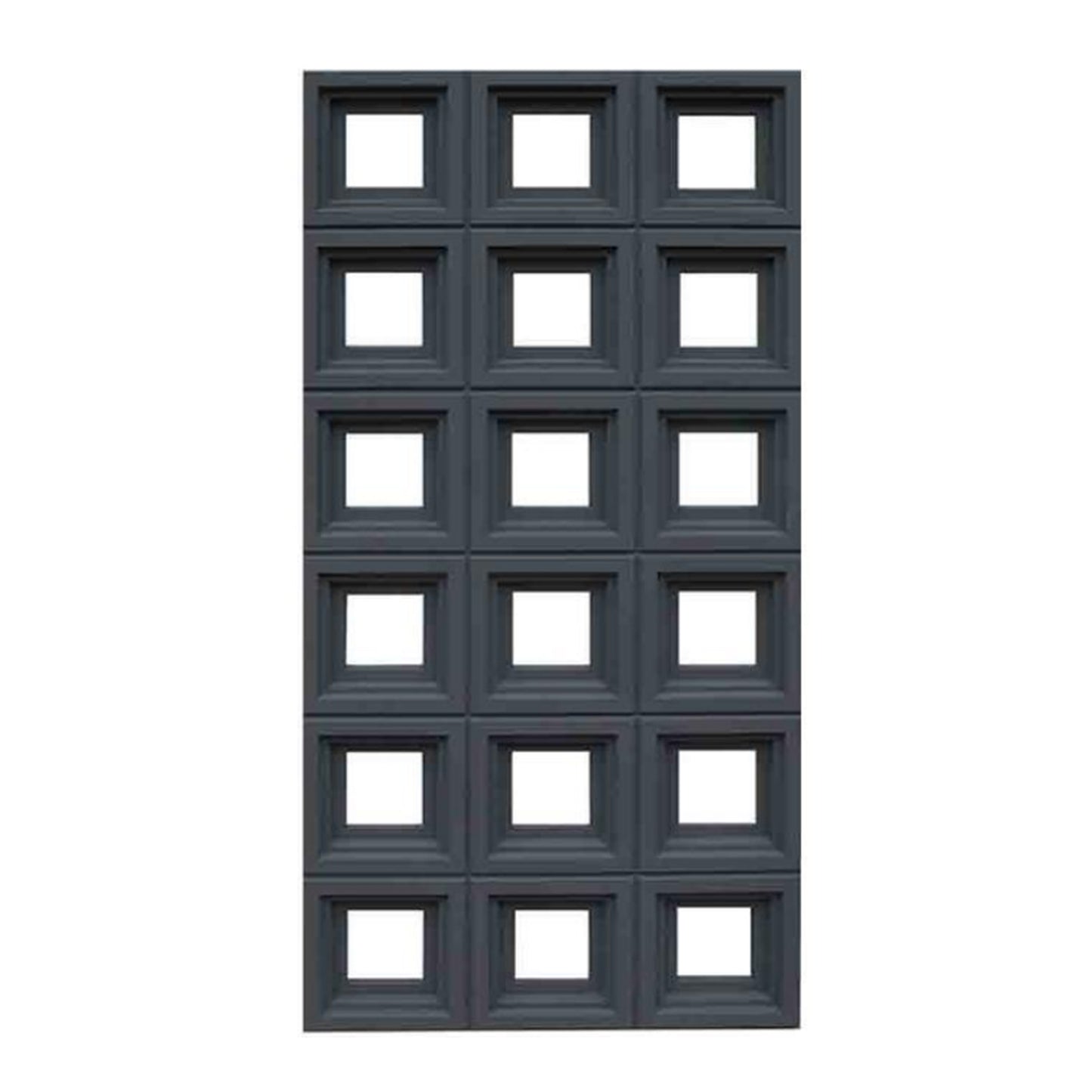 PU Square Grid Decorative Wall Panels