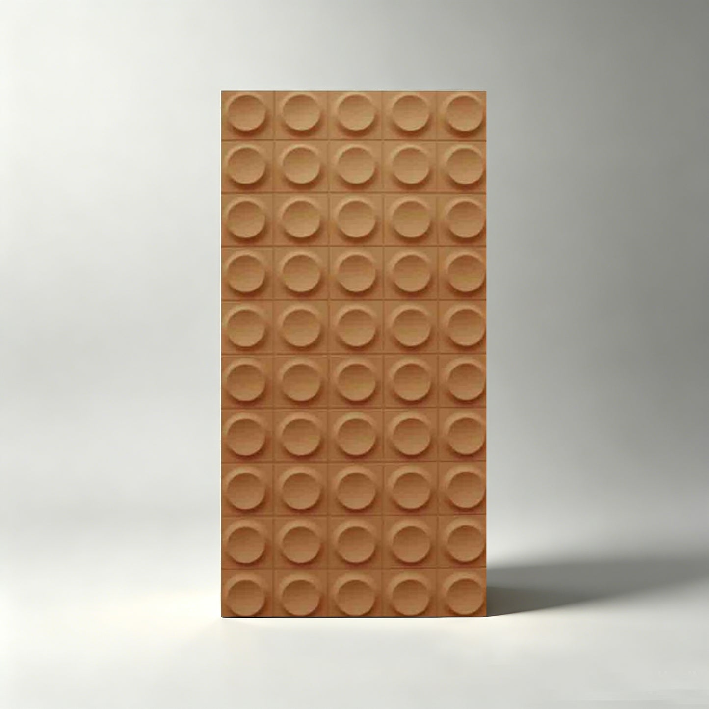PU 3D Round Hole Decorative Wall Panel
