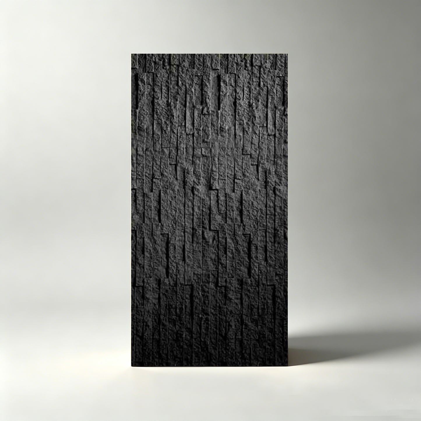 PU Narrow Strip Stone Decorative Wall Panel