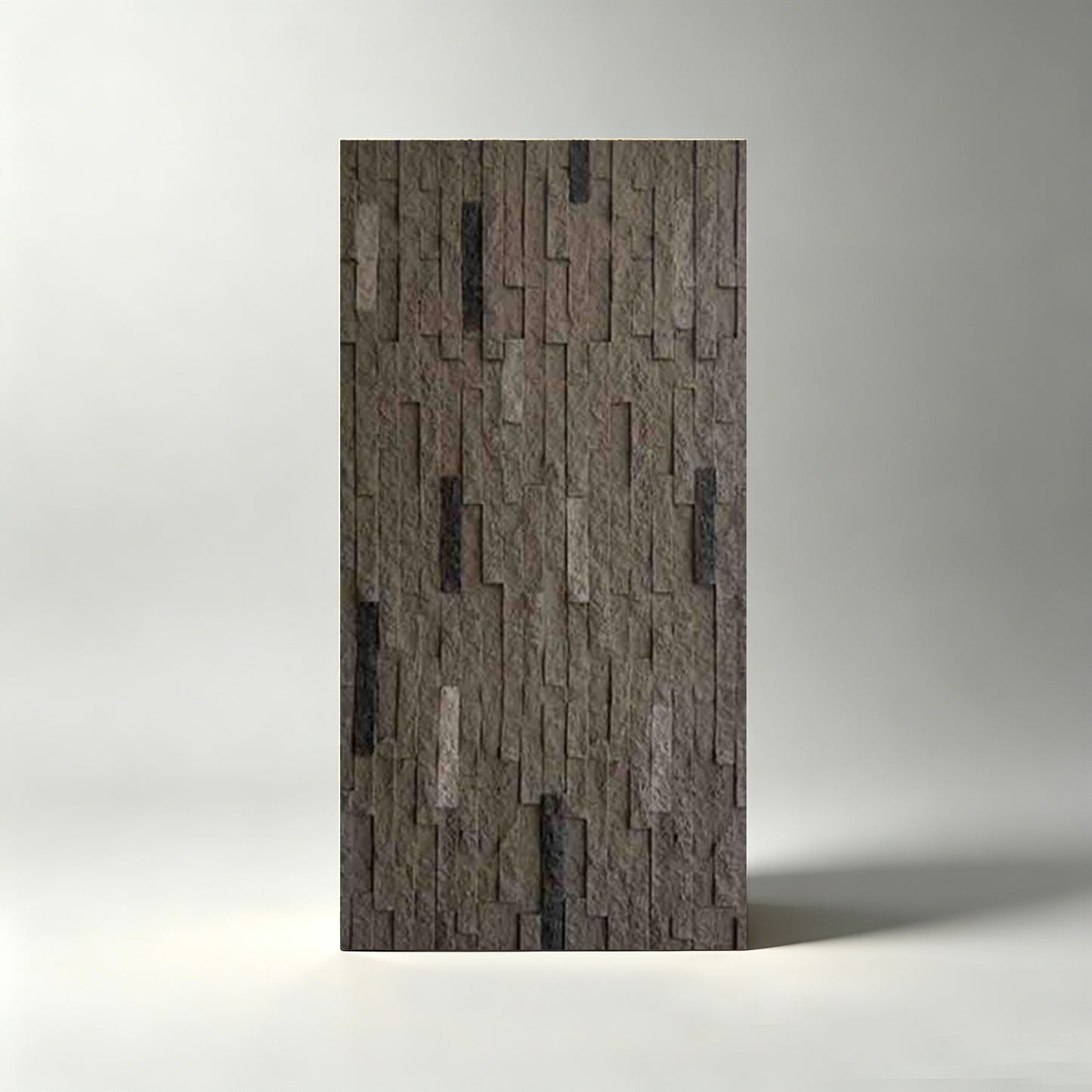 PU Narrow Strip Stone Decorative Wall Panel