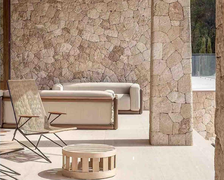 PU Cracked Stone Decor Wall Panel