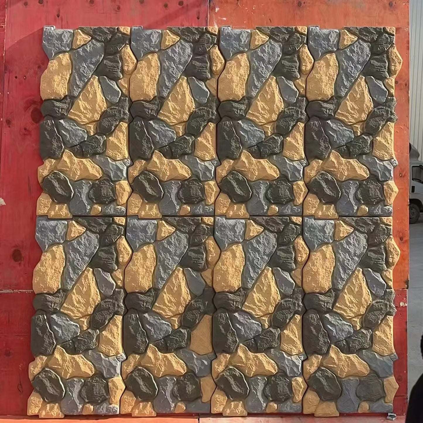 3d Rock Wall Foam Stone Wall Moisture-Proof Noise Reduction Scratch-Resistant for Outdoor & Hotel Applications New Arrival