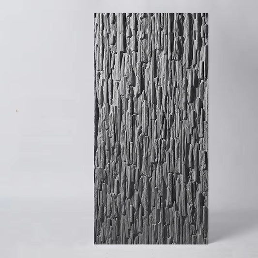 3d Pu Stone Veneer Wall Decor lightning Stone Wall Board for Interior and Exterior Wall