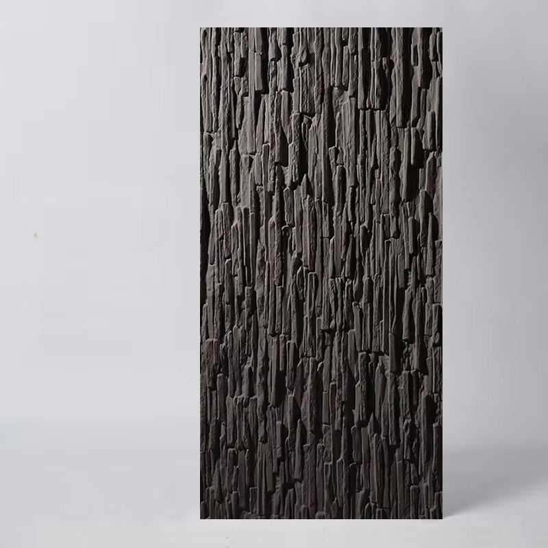 3d Pu Stone Veneer Wall Decor lightning Stone Wall Board for Interior and Exterior Wall
