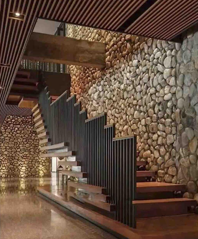 PU Pebble Decorative Wall Panel